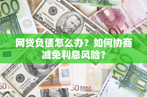 北京网贷负债怎么办？如何协商减免利息风险？