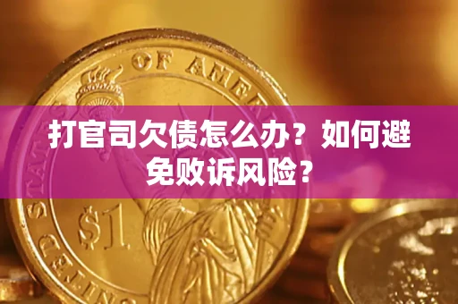 北京打官司欠债怎么办？如何避免败诉风险？