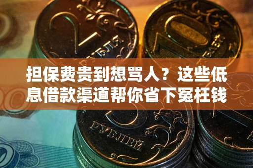 北京担保费贵到想骂人？这些低息借款渠道帮你省下冤枉钱