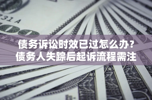 北京债务诉讼时效已过怎么办？债务人失踪后起诉流程需注意什么？