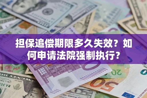 北京担保追偿期限多久失效？如何申请法院强制执行？