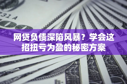 北京网贷负债深陷风暴？学会这招扭亏为盈的秘密方案